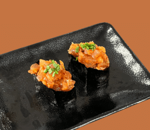 Korean Street Food - Gunkan Thon Kimchi