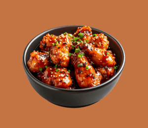 Korean Street Food- Poulet frit Dakgangjeong 